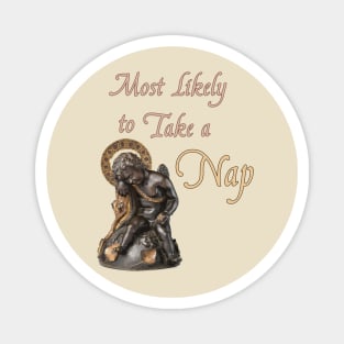 Most Likely to Take a Nap Magnet